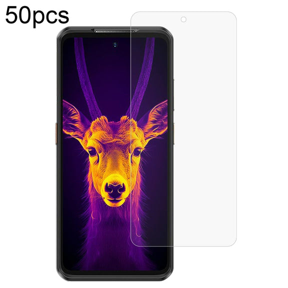 For Ulefone Armor 25T Pro 50pcs 0.26mm 9H 2.5D Tempered Glass Film