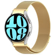 For Samsung Galaxy Watch 6 Button Style Milan Magnetic Metal Watch Band(Gold) - free shipping - PMC TechLife - Order now!