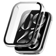 For Xiaomi Mi Band 8 Pro PC + Tempered Glass Film Integrated Watch Protective Case(Transparent) - Watch Cases by PMC TechLife | Online Shopping South Africa | PMC TechLife