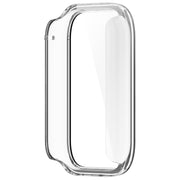 For Xiaomi Mi Band 8 Pro PC + Tempered Glass Film Integrated Watch Protective Case(Transparent)