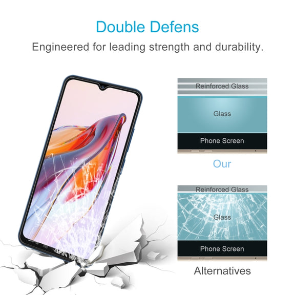For Xiaomi Redmi 13C / 13C 5G 10pcs 0.26mm 9H 2.5D Tempered Glass Film