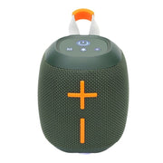 T&G TG-389 Portable Outdoor IPX5 Water-resistant Wireless Bluetooth Speaker(Army Green)