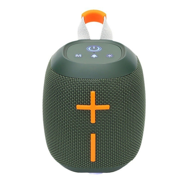 T&G TG-389 Portable Outdoor IPX5 Water-resistant Wireless Bluetooth Speaker(Army Green)