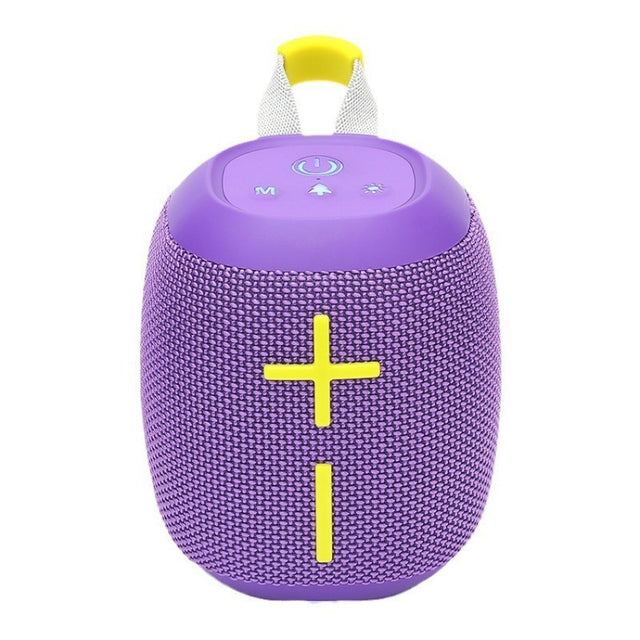 T&G TG-389 Portable Outdoor IPX5 Water-resistant Wireless Bluetooth Speaker(Purple)