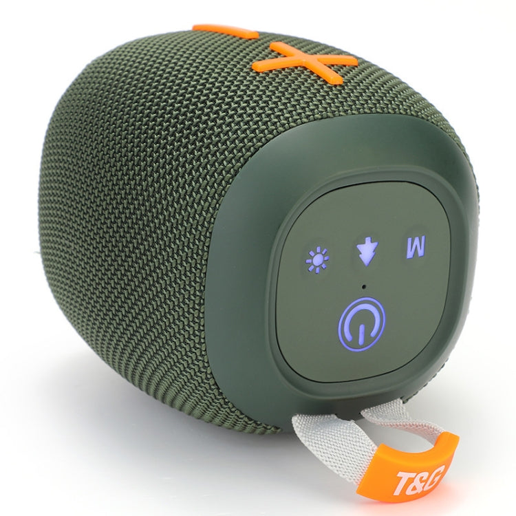 T&G TG-389 Portable Outdoor IPX5 Water-resistant Wireless Bluetooth Speaker(Grey)