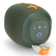 T&G TG-389 Portable Outdoor IPX5 Water-resistant Wireless Bluetooth Speaker(Grey)