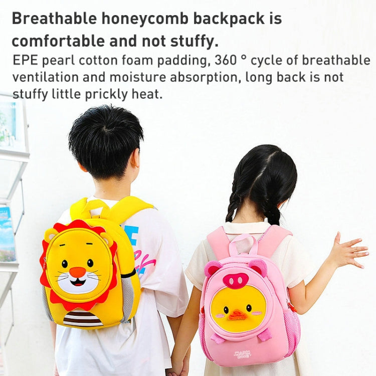 Children Cartoon Anti-Lost Small School Bag Backpack(Lion)