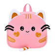 Children Cute Cartoon Anti-Lost Kindergarten School Bag(Pink Cat Medium) - Double-shoulder Bags by PMc TechLife | Online Shopping South Africa | PMc TechLife | Buy Now Pay Later Mobicred