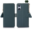 For Sony Xperia 5 V Side-Magnetic TJ Genuine Leather RFID Phone Case(Green) - Sony Cases by PMC TechLife | Online Shopping South Africa | PMC TechLife | Buy Now Pay Later Mobicred