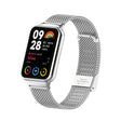 For Xiaomi Mi Band 8 Pro 18mm Steel Mesh Buckle Metal Watch Band(Silver) - Watch Bands by PMC TechLife | Online Shopping South Africa | PMC TechLife