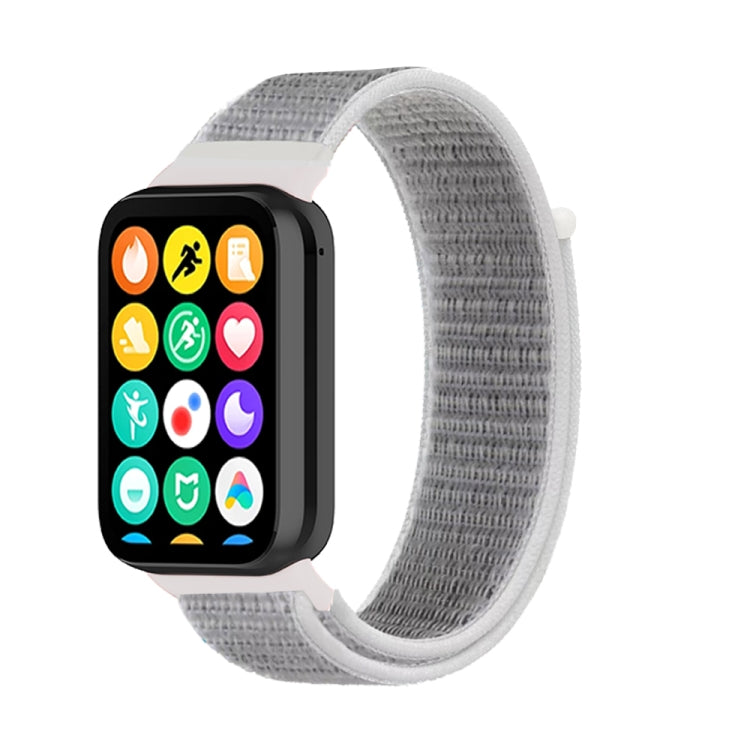 For Xiaomi Smart Band 9 Pro / 8 Pro Nylon Loop Watch Band(Sea Shell)