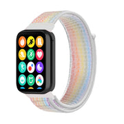 For Xiaomi Smart Band 9 Pro / 8 Pro Nylon Loop Watch Band(Colorful)