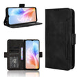 For Doogee X98 Skin Feel Calf Texture Card Slots Leather Phone Case(Black) - Doogee Cases by PMC TechLife | Online Shopping South Africa | PMC TechLife | Buy Now Pay Later Mobicred