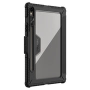 For Samsung Galaxy Tab S10 FE NILLKIN Bumper Pro Multi-angle Folding Style Tablet Leather Case(Black)