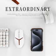 For iPhone 15 Pro Max R-JUST Ironwood Generation Metal Hybrid Wood Phone Case