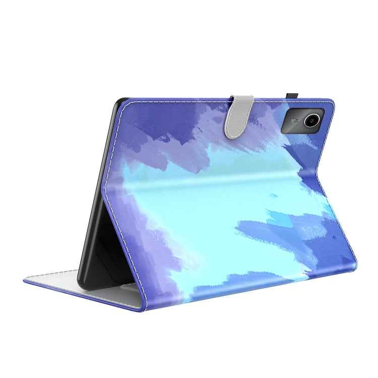 For Lenovo Tab M11 / Xiaoxin Pad 11 2024 Watercolor Pattern Flip Leather Tablet Case(Winter Snow)