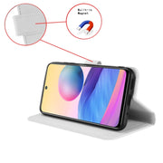 For Doogee X98 Diamond Texture Leather Phone Case(White)