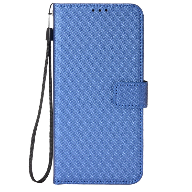 For Doogee X98 Diamond Texture Leather Phone Case(Blue)