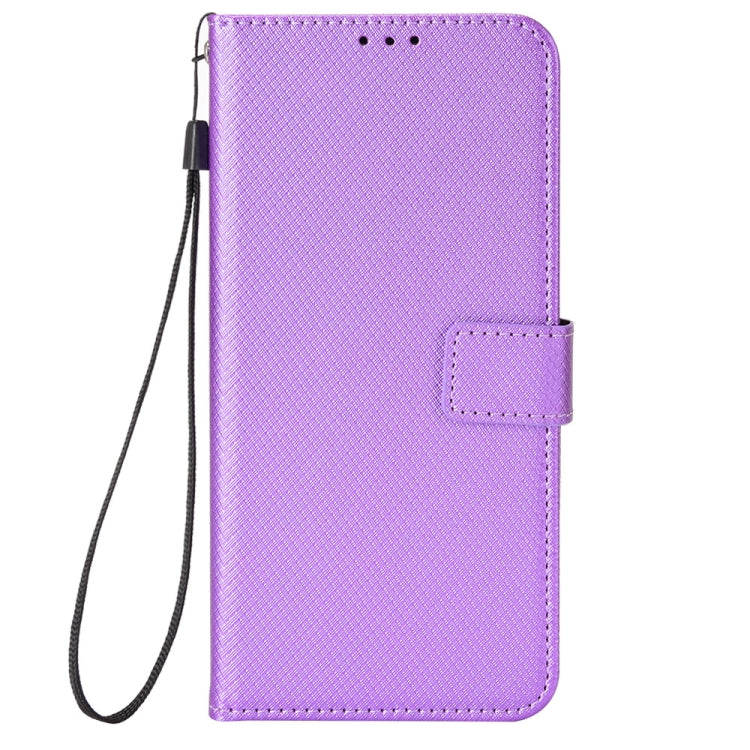 For Doogee X98 Diamond Texture Leather Phone Case(Purple)