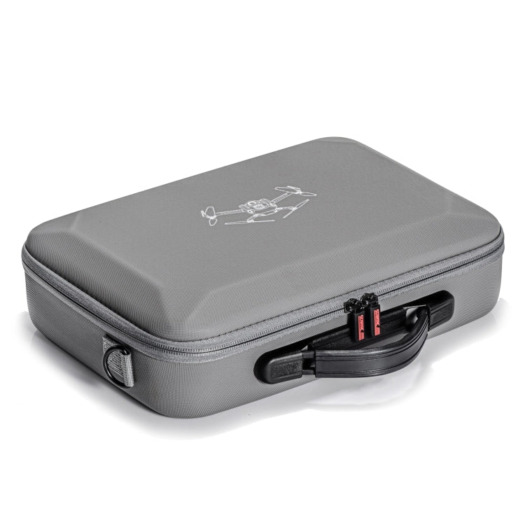 For DJI Mini 4 Pro / RC with Screen Standard STARTRC Shoulder Storage Bag PU Handbag(Grey)