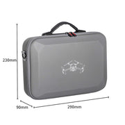 For DJI Mini 4 Pro / RC with Screen Standard STARTRC Shoulder Storage Bag PU Handbag(Grey)