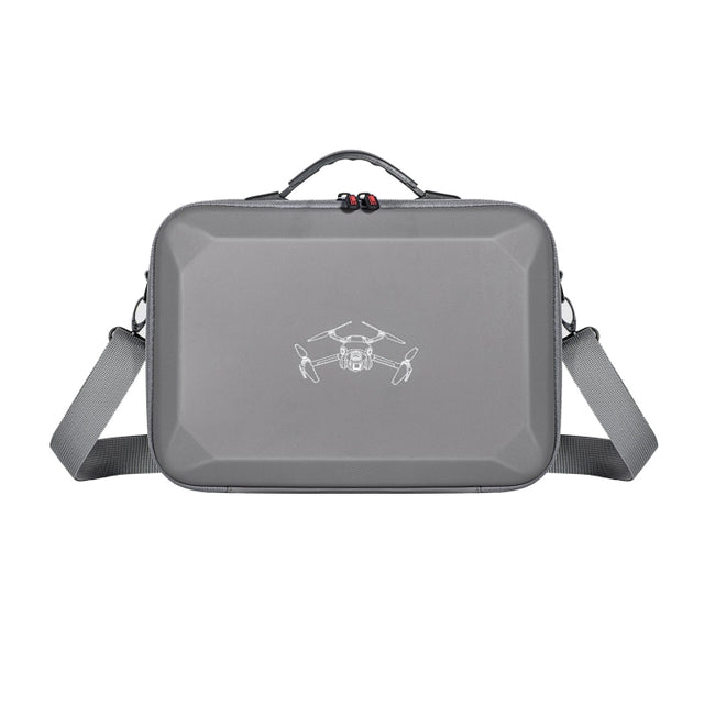 For DJI Mini 4 Pro / RC with Screen Standard STARTRC Shoulder Storage Bag PU Handbag(Grey)