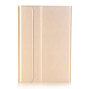 A0T8 For Huawei MatePad T8 8 inch ABS Ultra-thin Detachable Bluetooth Keyboard Voltage PU Leather Tablet Case with Bracket(Gold)
