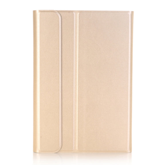 A0T8 For Huawei MatePad T8 8 inch ABS Ultra-thin Detachable Bluetooth Keyboard Voltage PU Leather Tablet Case with Bracket(Gold)
