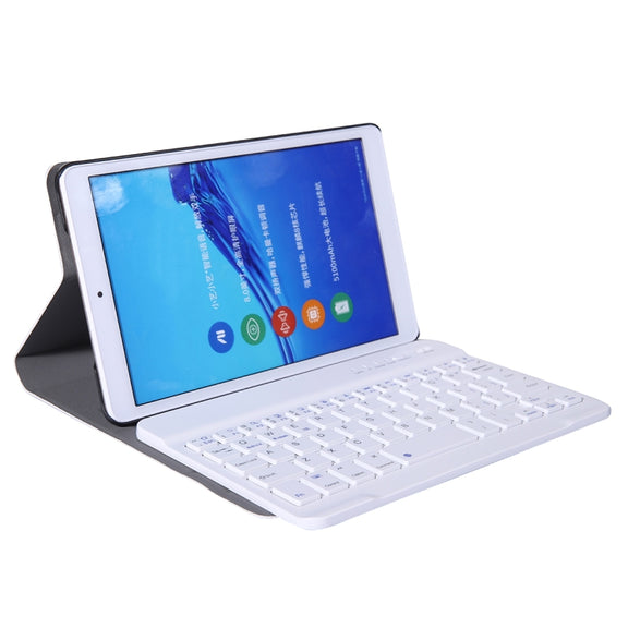 A0T8 For Huawei MatePad T8 8 inch ABS Ultra-thin Detachable Bluetooth Keyboard Voltage PU Leather Tablet Case with Bracket(Gold)