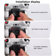 For DJI Mini 4 Pro STARTRC Drone Lens Filter, Lens:ND16/64/256