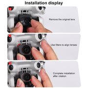 For DJI Mini 4 Pro STARTRC Drone Lens Filter, Lens:Adjustable CPL