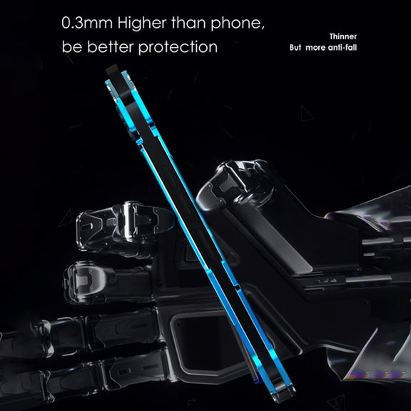 For iPhone 15 Plus R-JUST RJ17 Shockproof Armor Metal Phone Case(Blue)