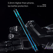 For iPhone 15 Pro R-JUST RJ17 Shockproof Armor Metal Phone Case(Black)