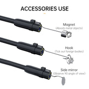 P200 8mm Front Lenses Integrated Industrial Pipeline Endoscope with 4.3 inch Screen, Spec:2m Tube