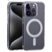 For iPhone 15 Pro Max GEBEI MagSafe Magnetic Transparent Phone Case(Transparent)