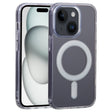 For iPhone 15 GEBEI MagSafe Magnetic Transparent Phone Case(Transparent) - iPhone 15 Cases by GEBEI | Online Shopping South Africa | PMC TechLife