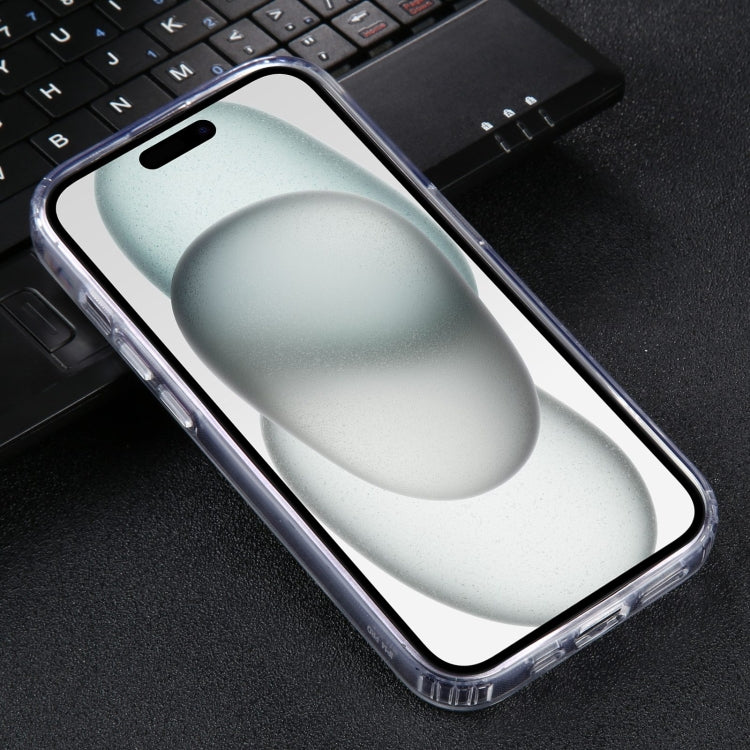 For iPhone 15 GEBEI MagSafe Magnetic Transparent Phone Case(Transparent)