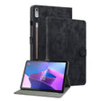 For Lenovo Tab P12 Tiger Pattern Flip Leather Tablet Case(Black) - Lenovo by PMC TechLife | Online Shopping South Africa | PMC TechLife | Buy Now Pay Later Mobicred