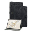 For Honor Pad 9 12.1 Embossed Tiger Pattern Leather Tablet Case(Black) - Honor by PMC TechLife | Online Shopping South Africa | PMC TechLife | Buy Now Pay Later Mobicred