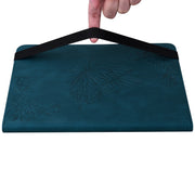 For Lenovo Tab P12 Pro 12.7 2025 Butterfly Flower Embossed Leather Tablet Case(Blue)