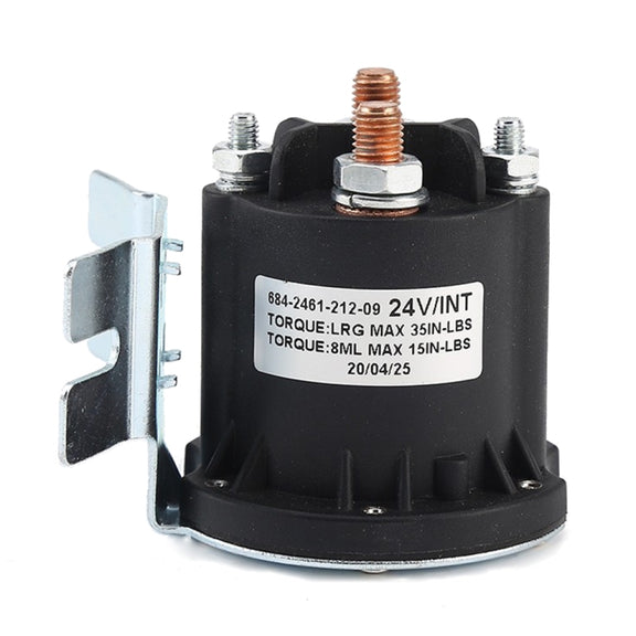 200A 12V / 24V Forklift Start Relay Oil Pump Contactor 684-1251-212, Rated Voltage:DC 24V