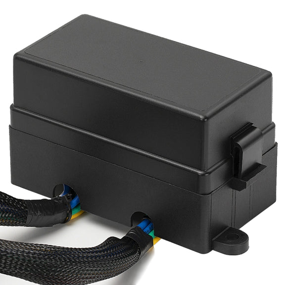 12V 5 Pin Car Modified 12 Slots Relay Fuse Box with Cable