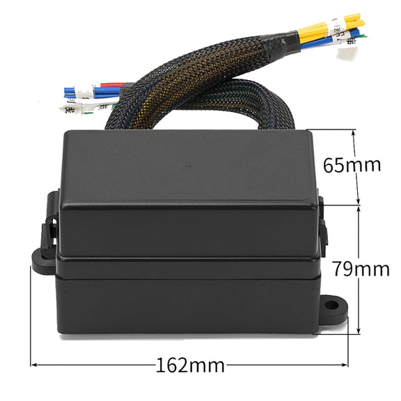 12V 5 Pin Car Modified 12 Slots Relay Fuse Box with Cable