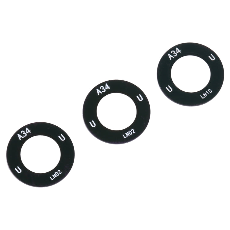 For Samsung Galaxy A34 5G SM-A346B 10set Back Camera Lens