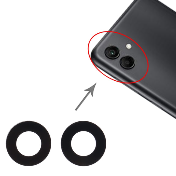 For Samsung Galaxy A04 SM-A045F 10set Back Camera Lens