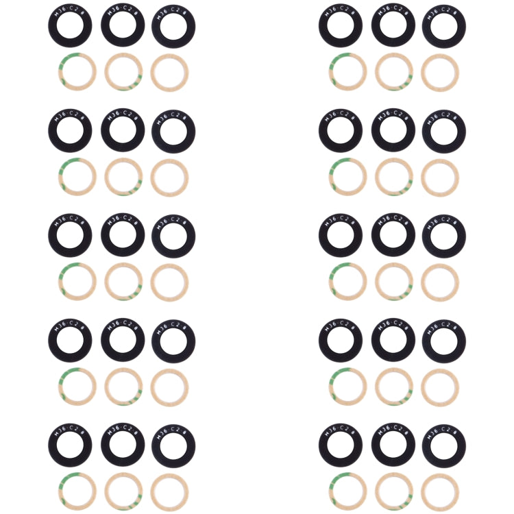 For Samsung Galaxy A14 SM-A145F 10set Back Camera Lens