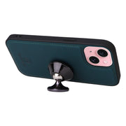 For iPhone 15 BETOPNICE BN-005 2 in 1 Detachable Imitate Genuine Leather Phone Case(Blue)
