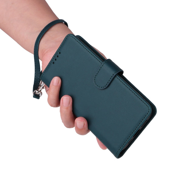 For iPhone 16 BETOPNICE BN-005 2 in 1 Detachable Imitate Genuine Leather Phone Case(Blue)
