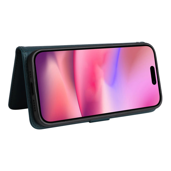 For iPhone 16 Plus BETOPNICE BN-005 2 in 1 Detachable Imitate Genuine Leather Phone Case(Black)