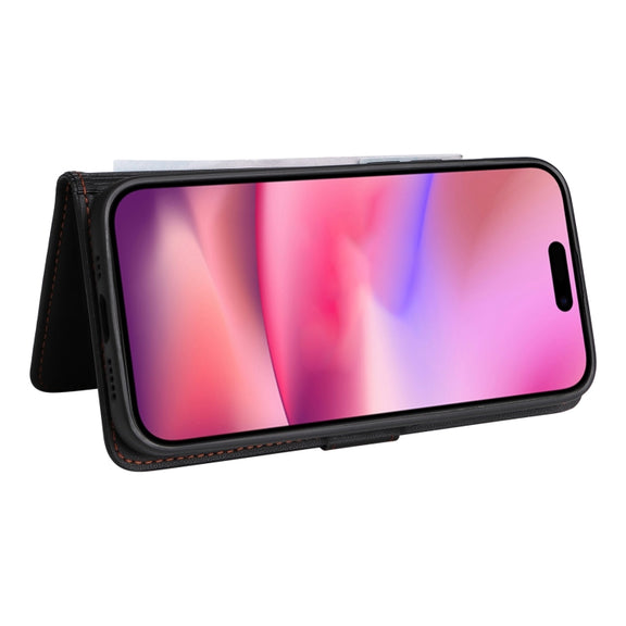 For iPhone 16 Plus BETOPNICE BN-005 2 in 1 Detachable Imitate Genuine Leather Phone Case(Blue)